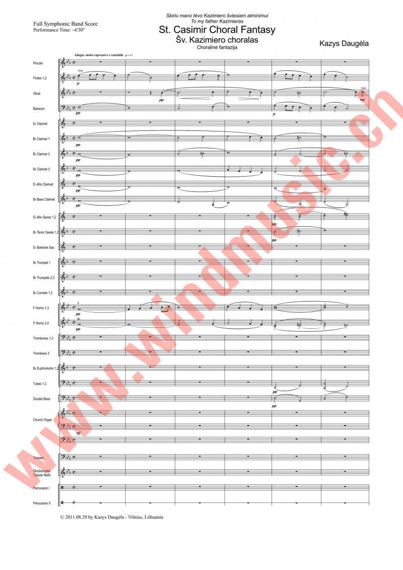 St. Casimir Choral Fantasy
