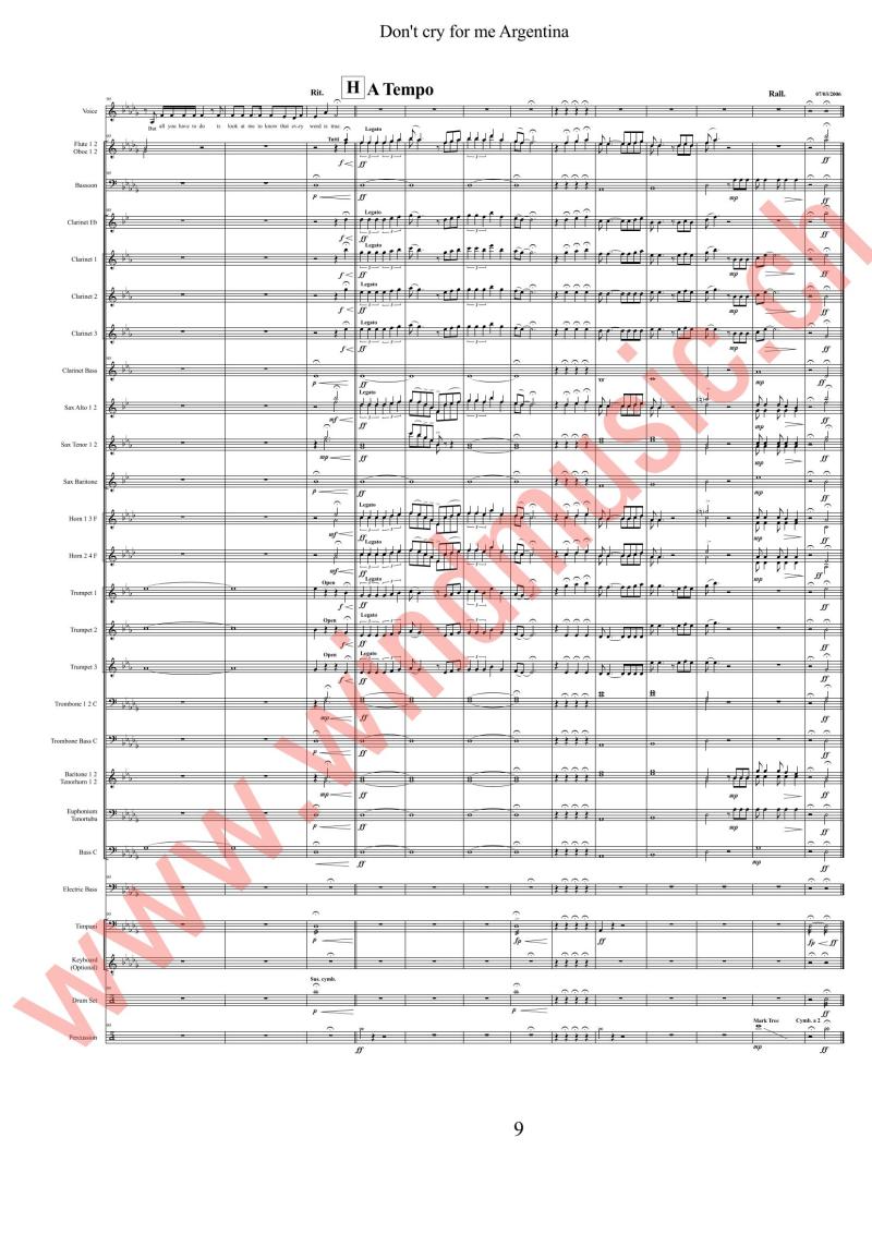 Don't Cry for Me Argentina